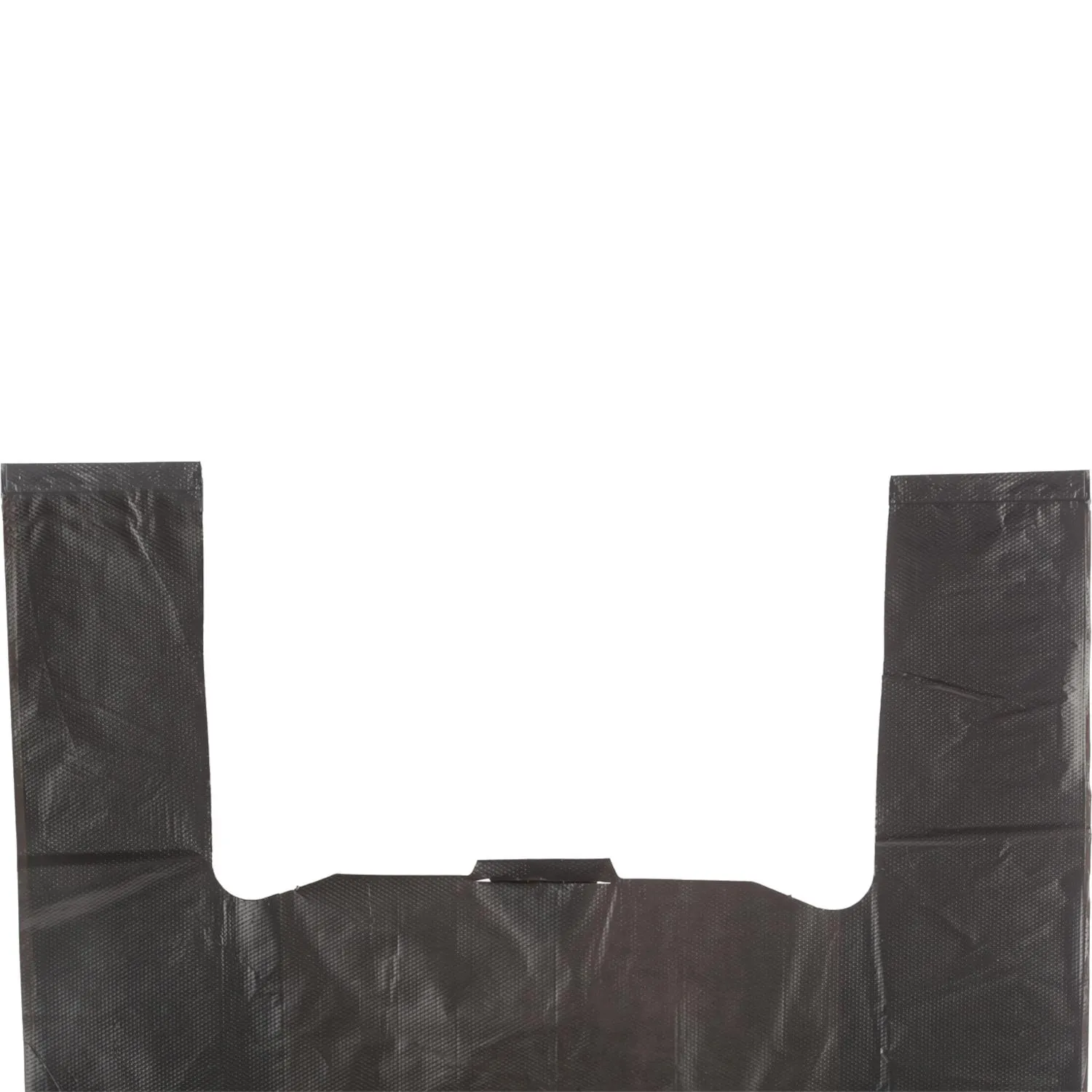 Пакет-майка усиленный ПНД, 40+18x70, черный, 30 мкм, 50 шт/уп, - фото 4