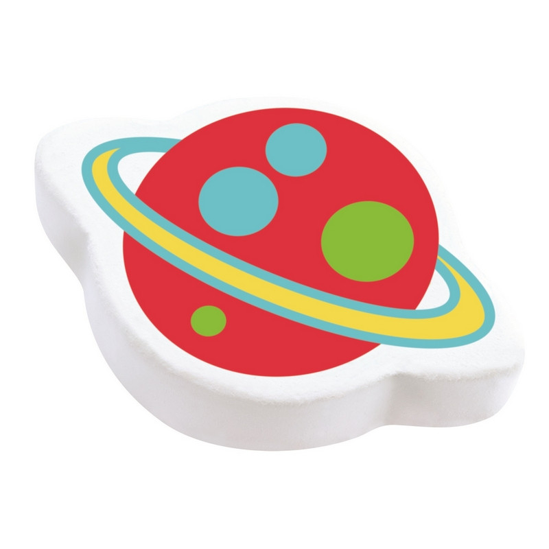Ластик каучуковый Milan Space PNM4740SH, в асс-те (ДС) - фото 3