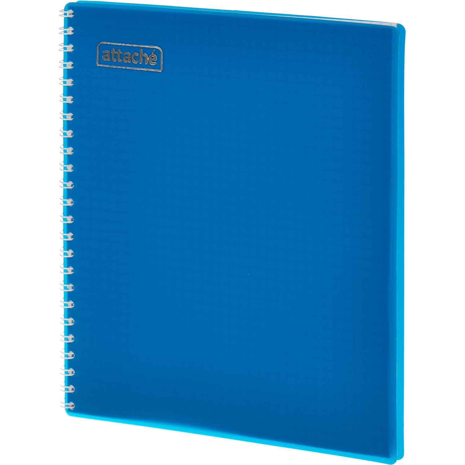 Тетрадь общая Attache 80л клетка А5,спираль, обложка Plastic - фото 2