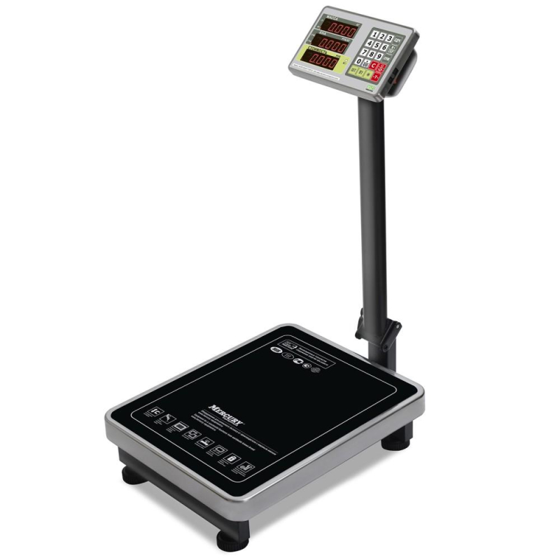 Весы торговые напольные M-ER 335ACLP-150.20 TURTLE,LED с расч. стоим_3118 - фото 1