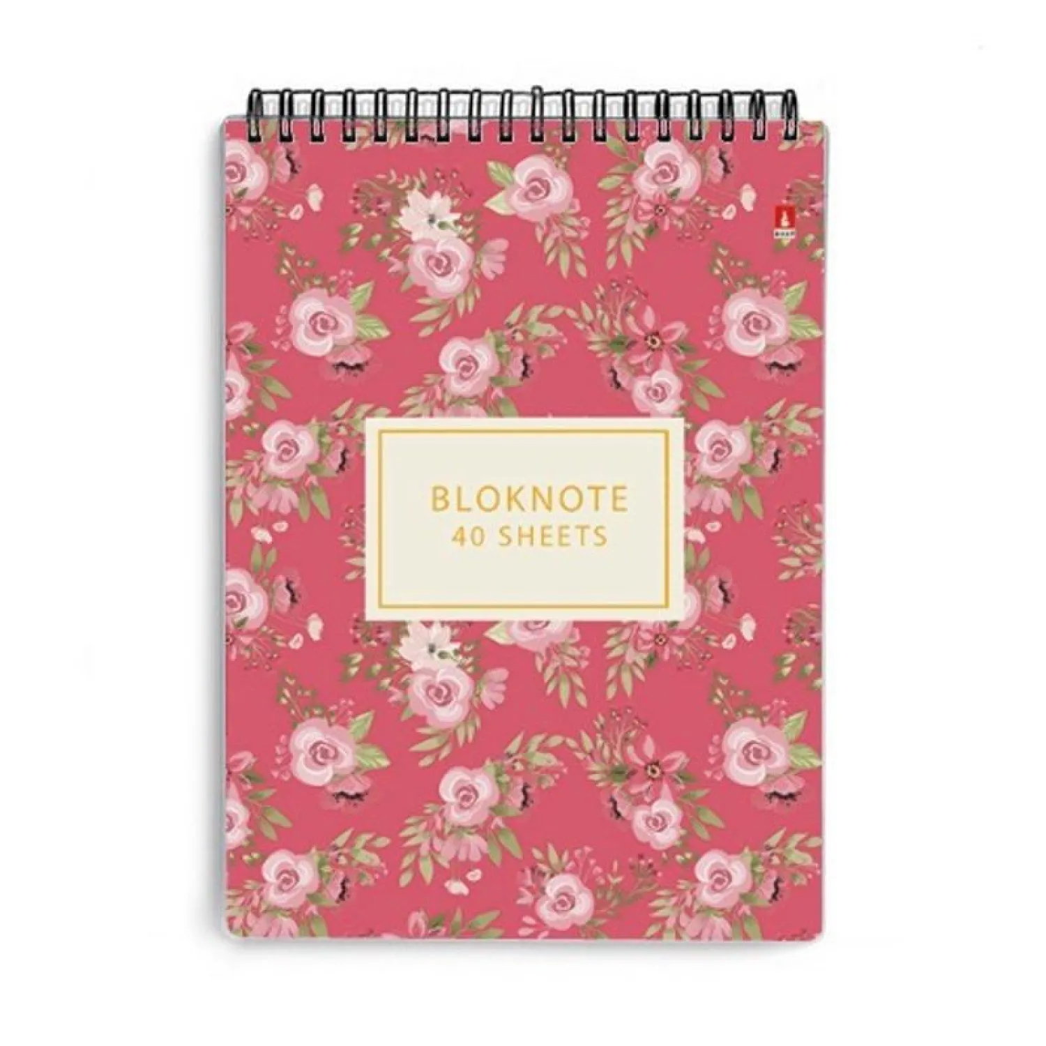 Блокнот А6,40л,клетка,гребень ЦВЕТЫ.ПАТТЕРН 3-40-252 в ассорт - фото 5