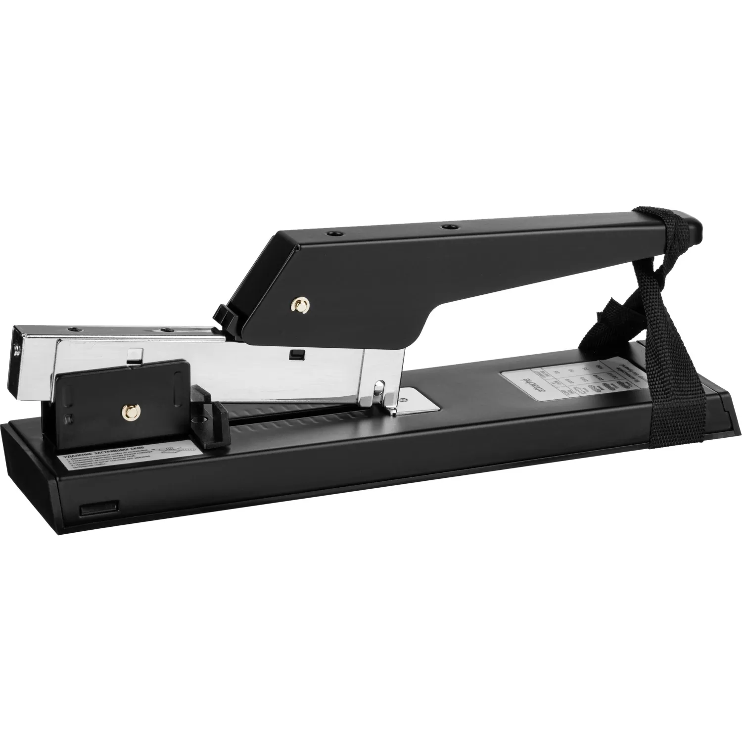 Степлер мощный Attache 23/6-23/13, до 100 листов, металл, черный - фото 2