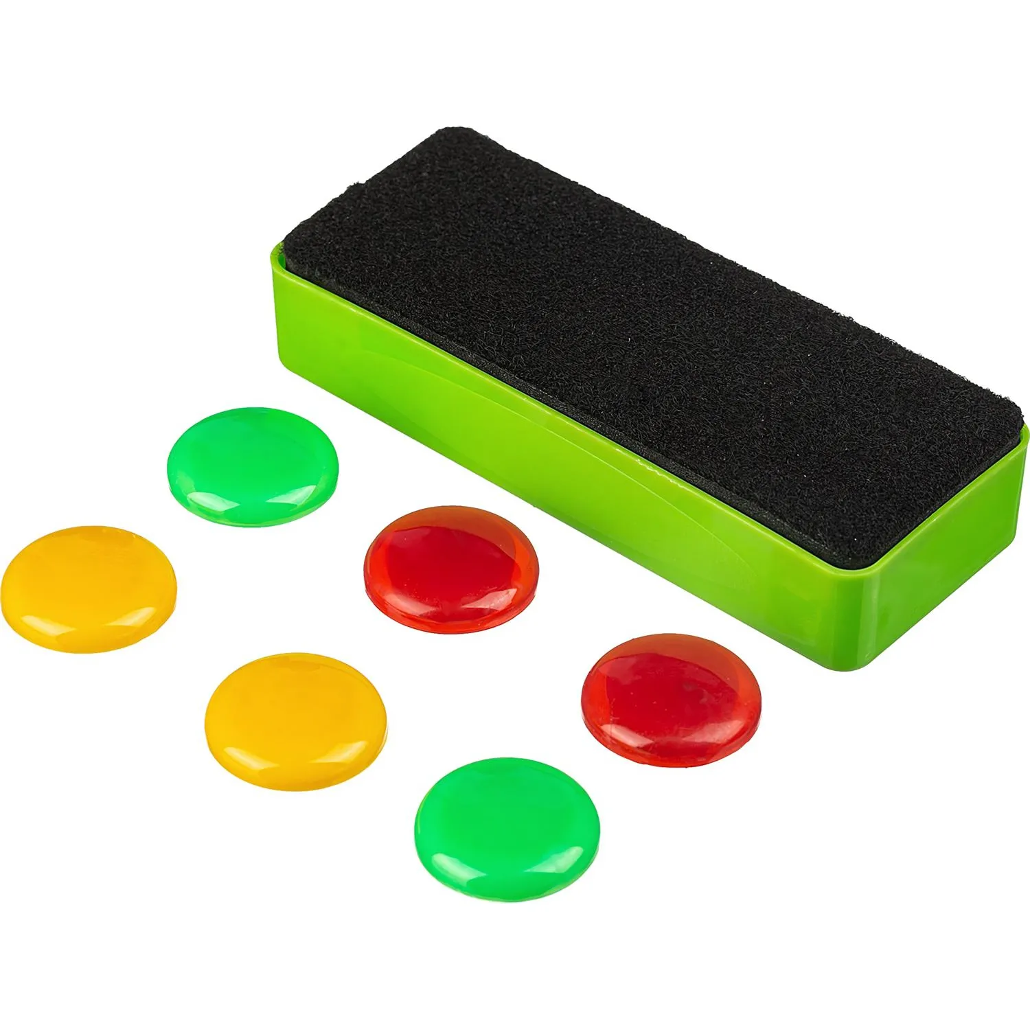 Набор принадл. для магн.-маркерных досок Attache (губка и магниты) - фото 4