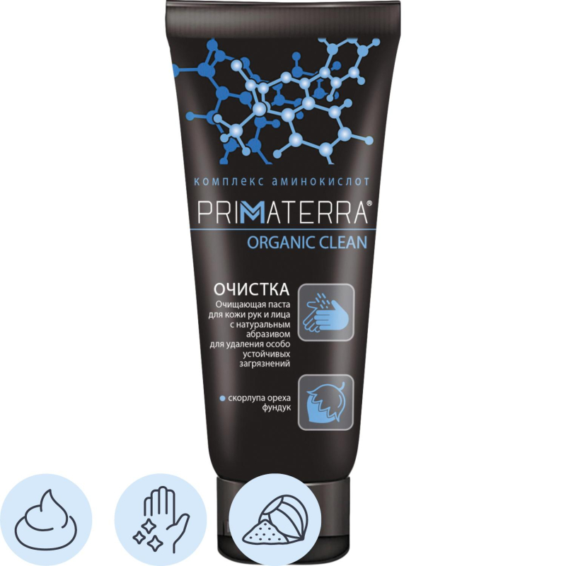 Паста очищающая Primaterra ORGANIC CLEAN с натур абраз 200мл - фото 2