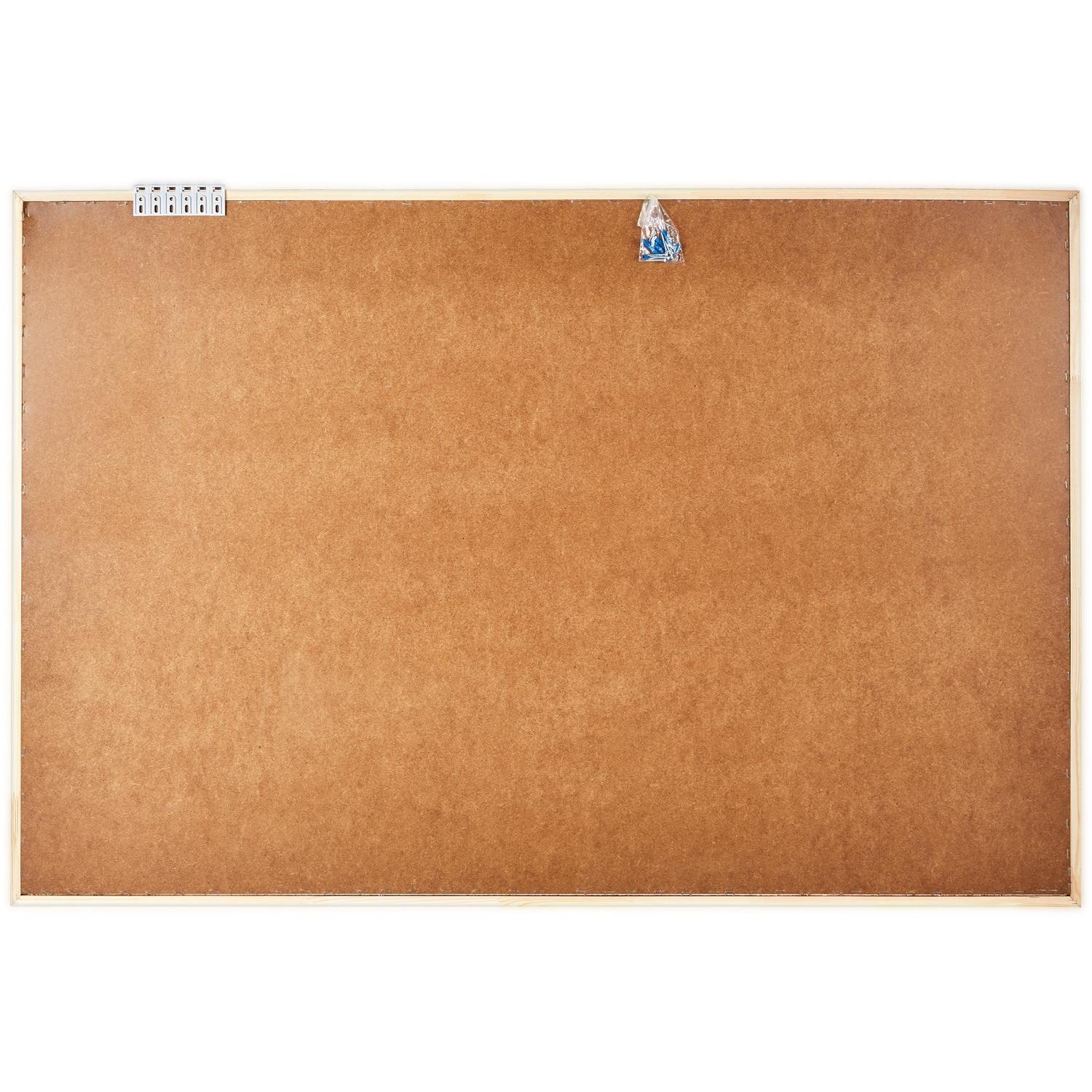 Доска магнитно-маркерная 100х150 Attache Wood дерев.рама - фото 3
