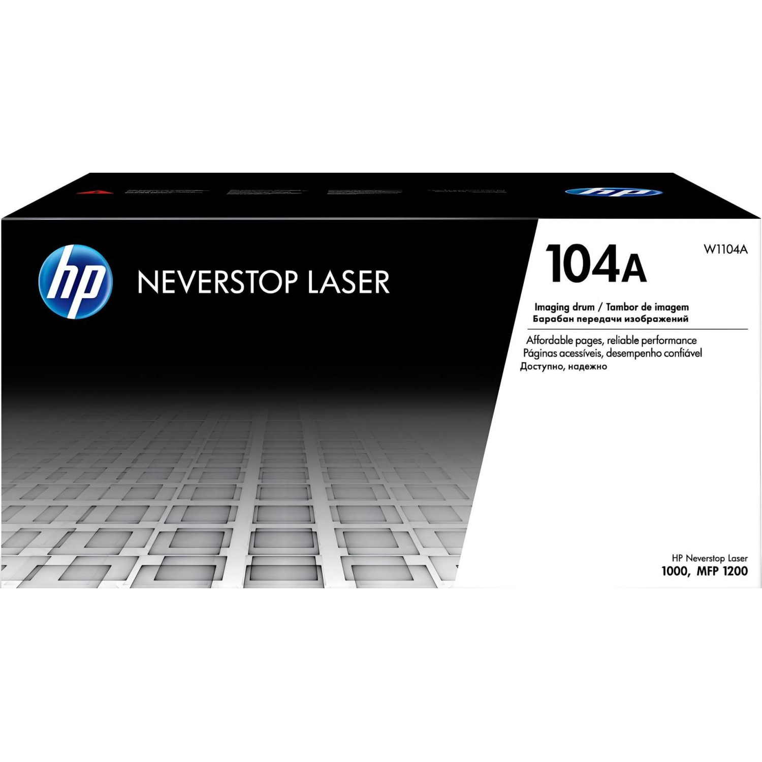 Драм-картридж HP 104A W1104A чер. для HP Neverstop Laser 1000/1200 - фото 2