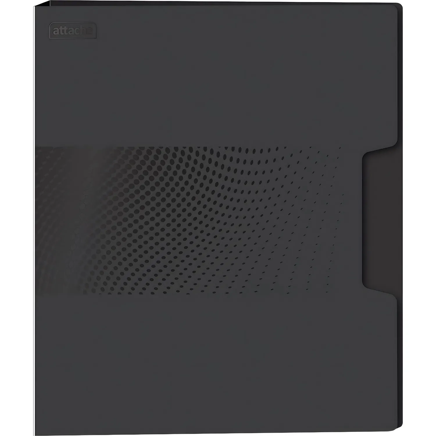 Скоросшиватель пластиковый с пруж.мех. Attache Digital, черный - фото 2