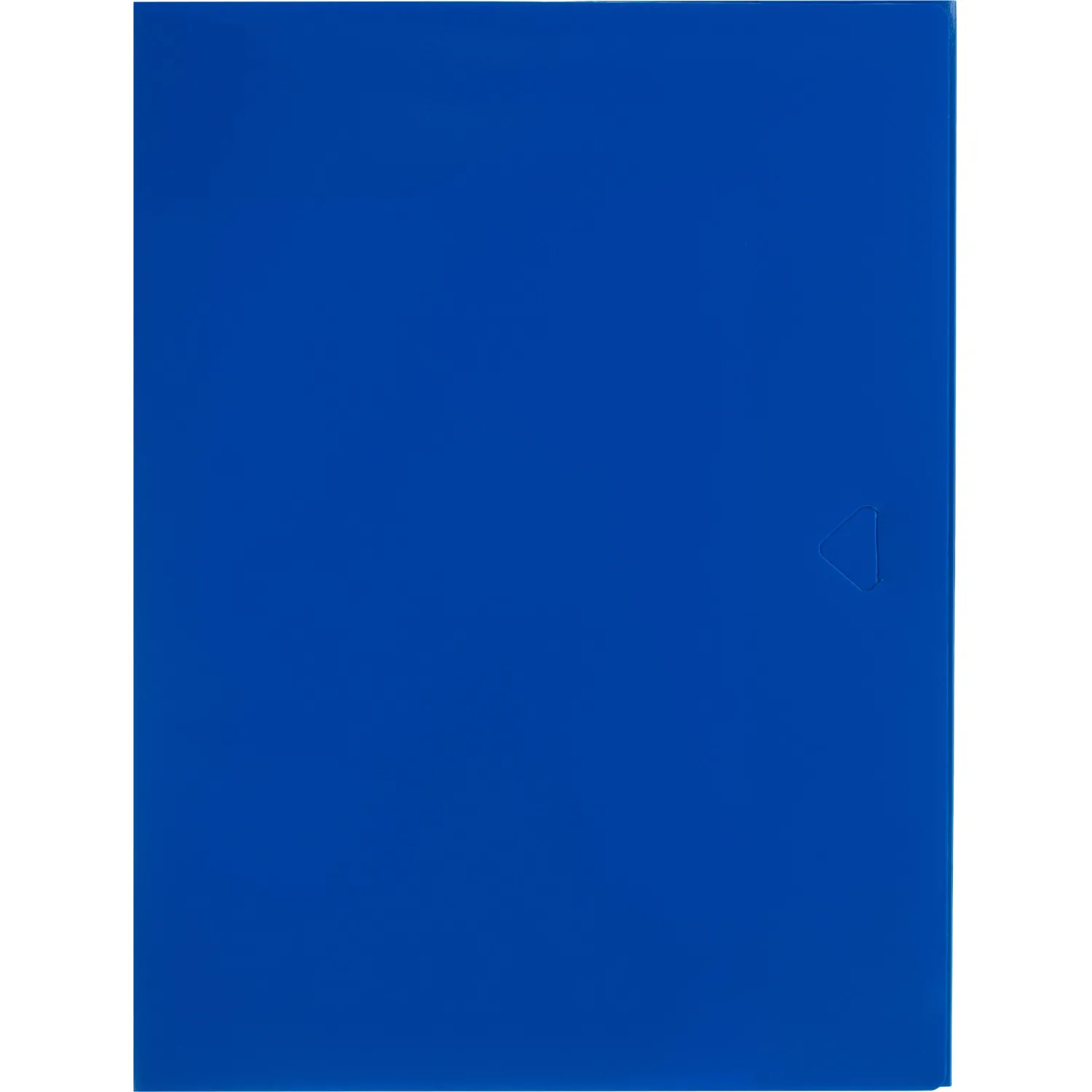 Папка на резинках короб Attache  А4 на клапане, синяя - фото 1