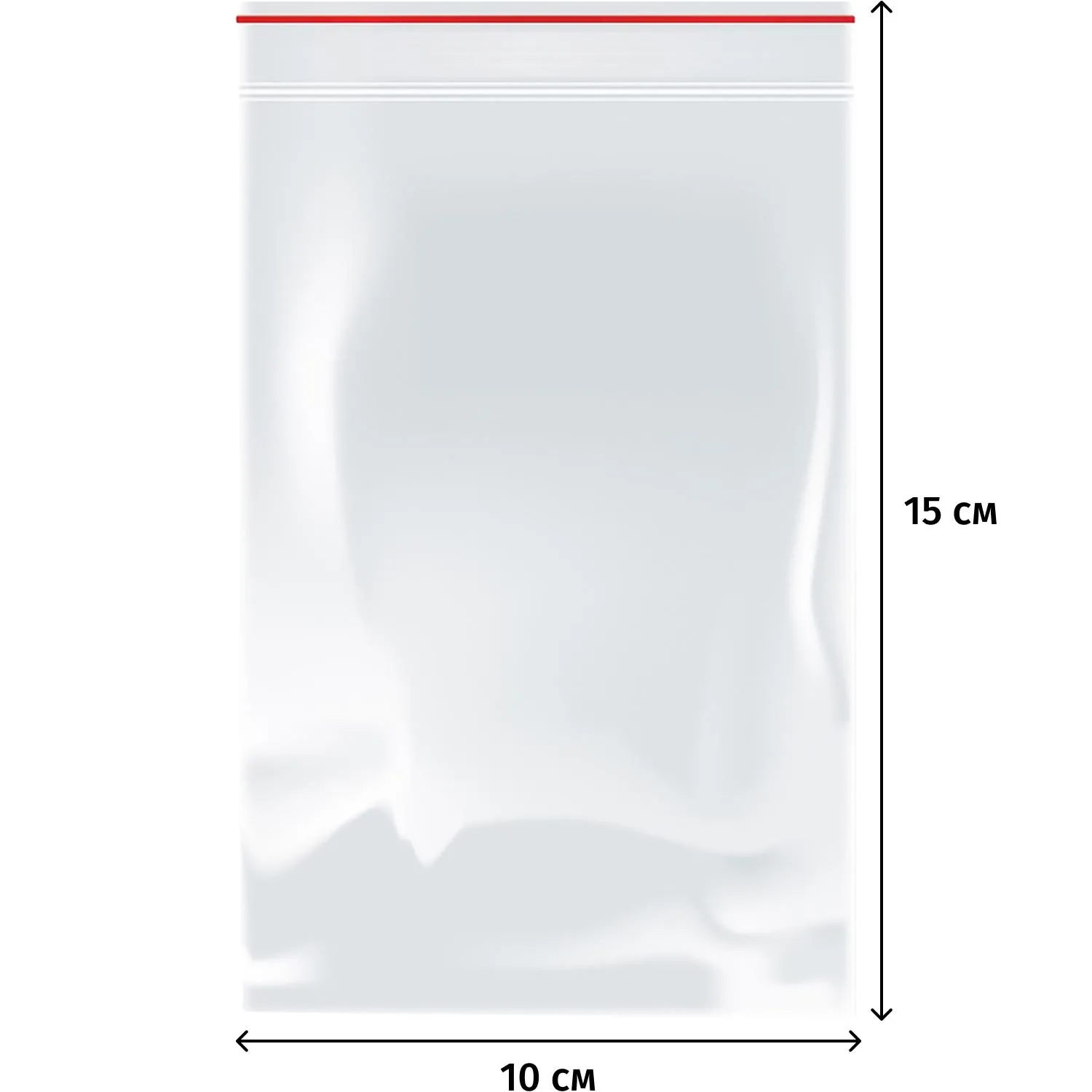 Пакет с замком   (Zip Lock) 10x15 см., 35мкм, 1000 шт/уп ЭКОНОМ Пакет с замком   (Zip Lock) 10x15 см., 35мкм, 1000 шт/уп ЭКОНОМ - фото 2