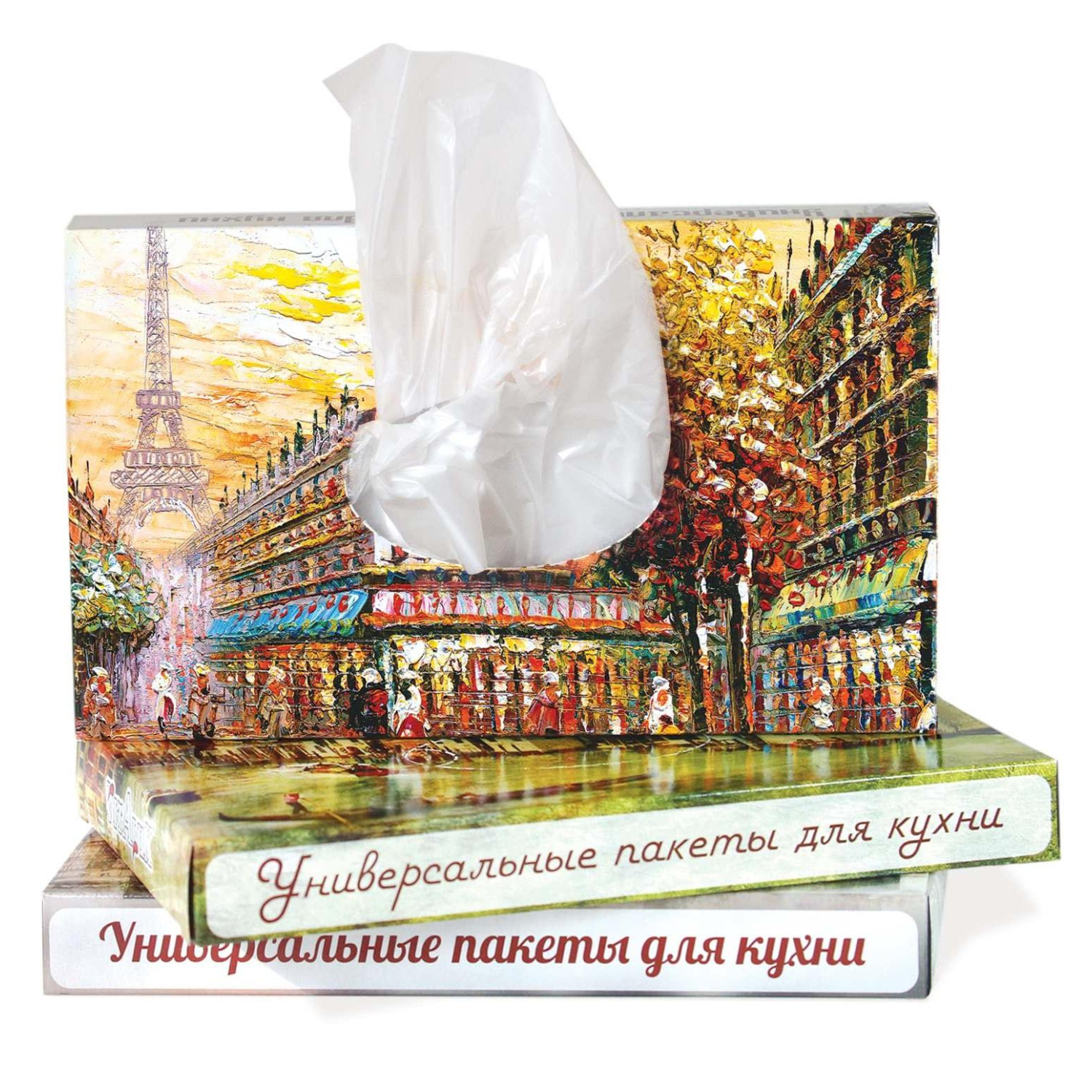 Пакет фасовочный для продуктов в боксе 24Х37см 16 мкм, 100шт/уп Пакет фасовочный для продуктов в боксе 24Х37см 16 мкм, 100шт/уп - фото 3
