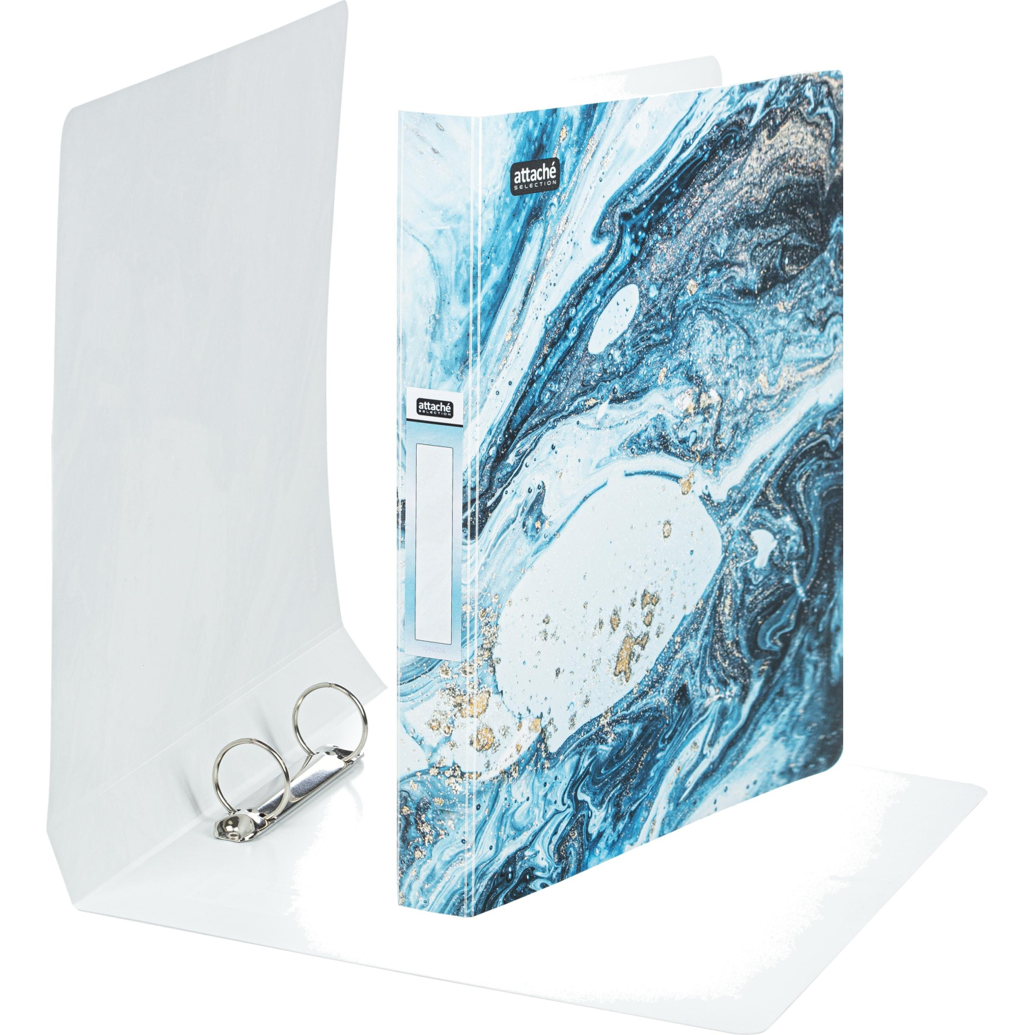 Папка на 2-х кольцах Attache Selection, Fluid, серо- голубая Папка на 2-х кольцах Attache Selection, Fluid, серо- голубая - фото 8
