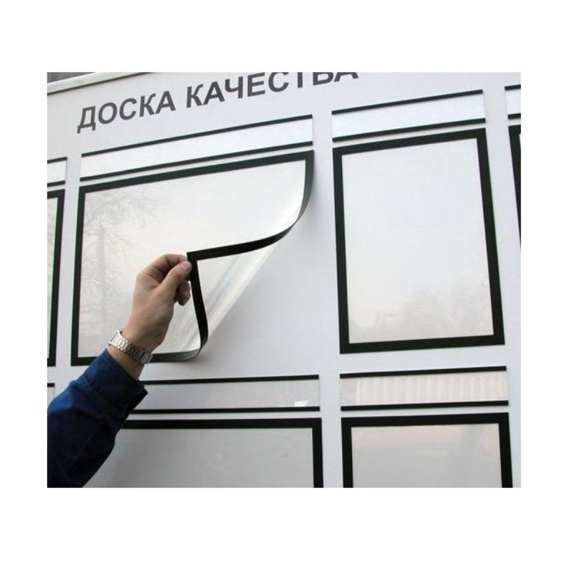 Рамка магнитная Attache А5, черная, 5 шт/уп. - фото 3