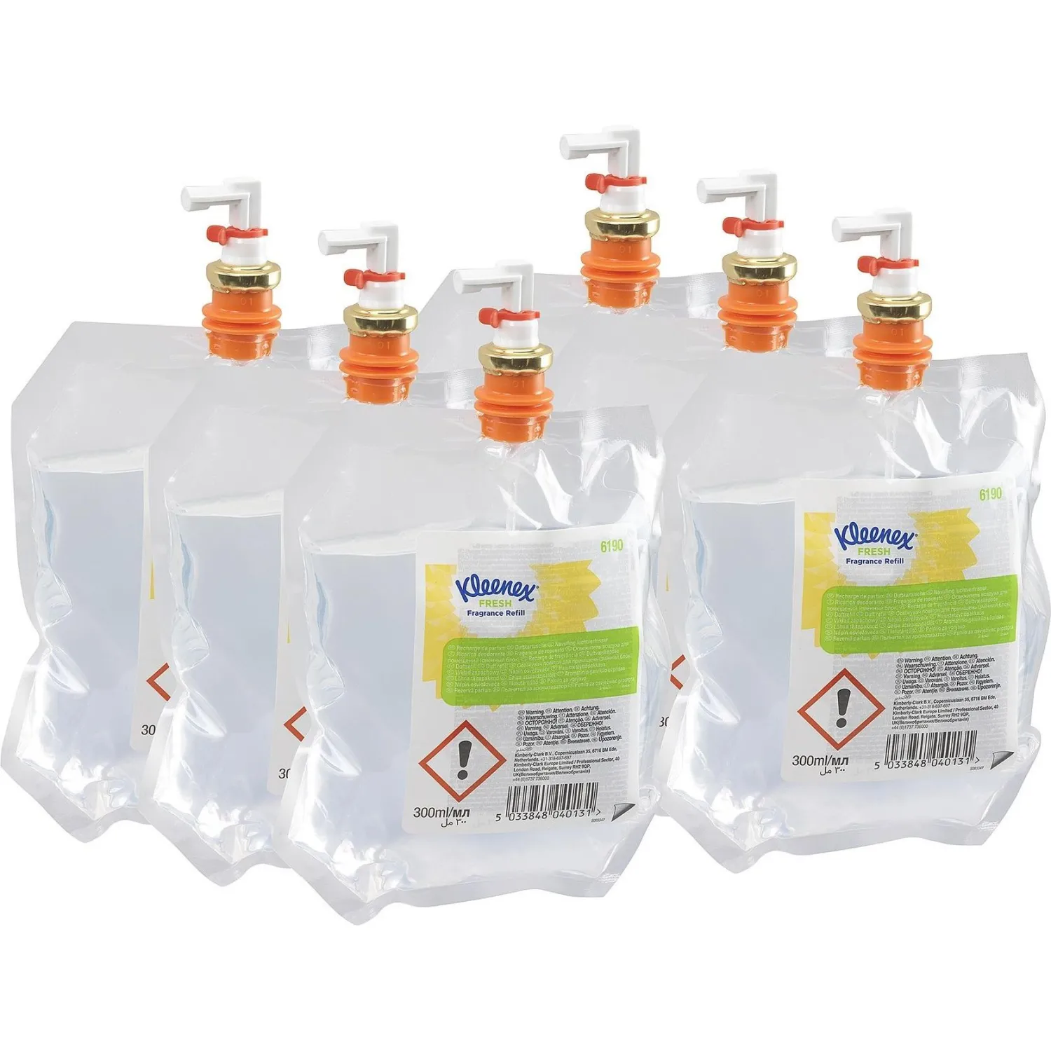 Картридж сменный Освежитель воздуха д/дисп КК Kleenex Свежесть, 6 шт 6190 - фото 1