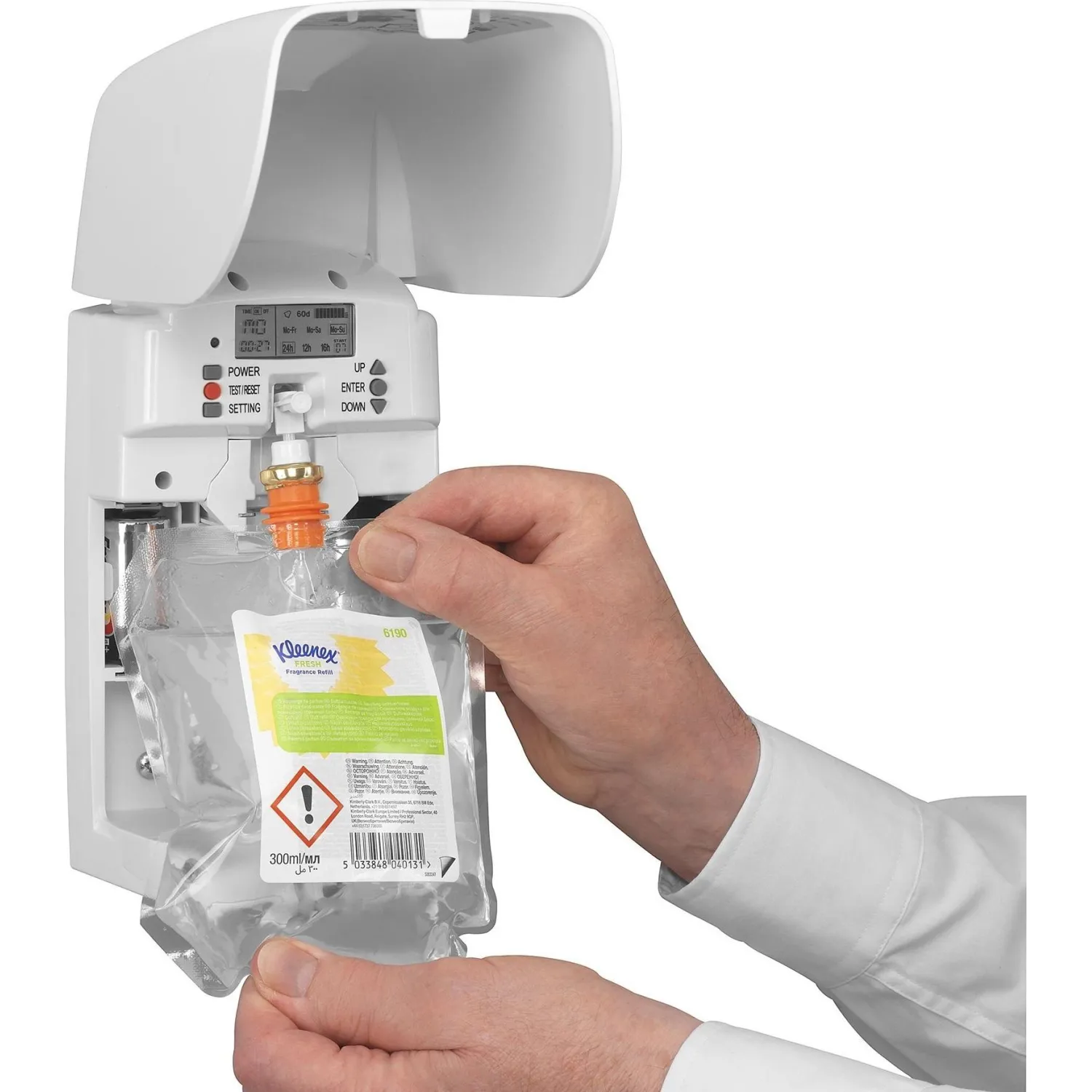 Картридж сменный Освежитель воздуха д/дисп КК Kleenex Свежесть, 6 шт 6190 - фото 4