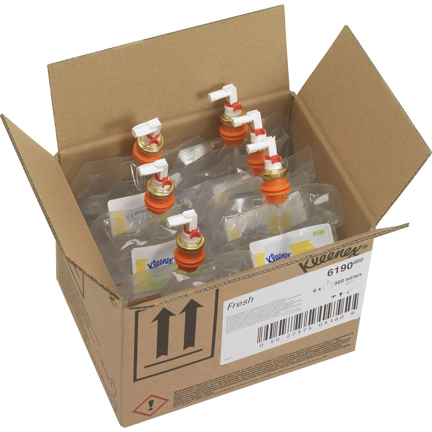 Картридж сменный Освежитель воздуха д/дисп КК Kleenex Свежесть, 6 шт 6190 - фото 5