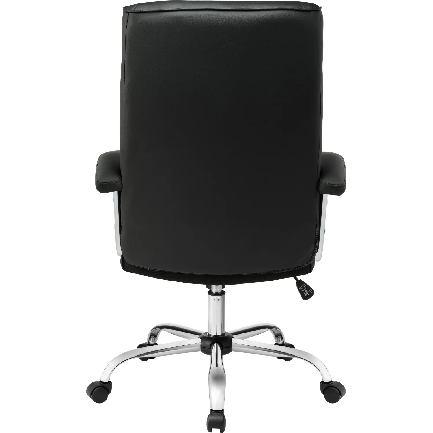 Кресло BN_Dt_EChair-586 TPU экокожа  черный, хром - фото 8