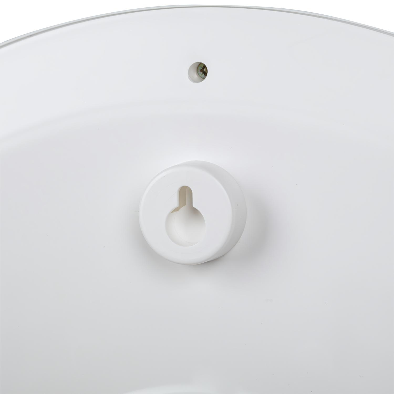 Часы настенные Troyka, модель 06, диаметр 500 мм, пластик 61610611 - фото 6