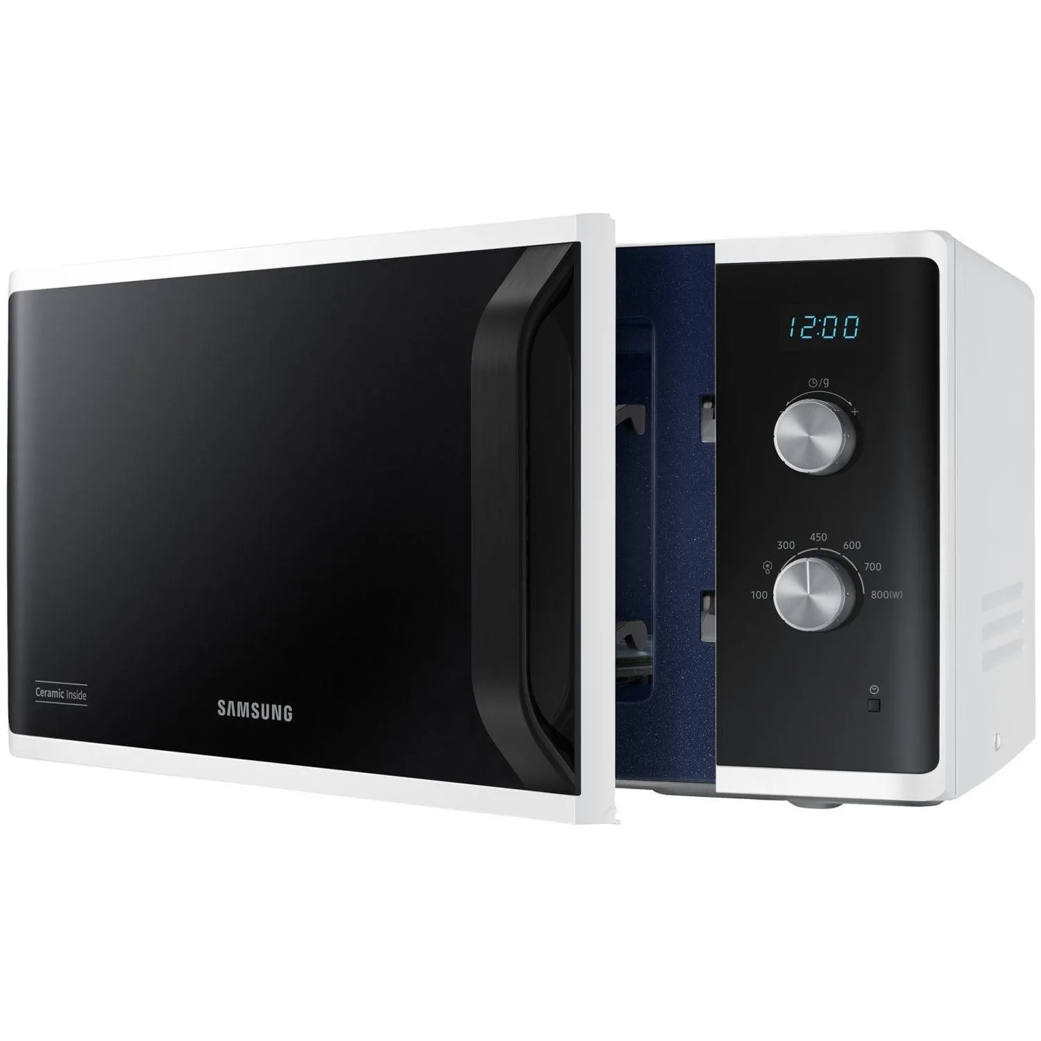 Микроволновая печь Samsung MS23K3614AW/BW, 800Вт, 23л, белый - фото 6