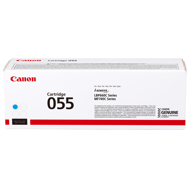 Картридж лазерный Canon 055 C 3015C002 гол. для MF746Cx/LBP664Cx - фото 2