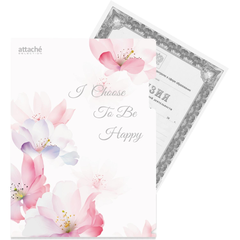 Папка уголок А4, 180мкм,   Flower Dreams  ассорти, 6 шт.уп - фото 6