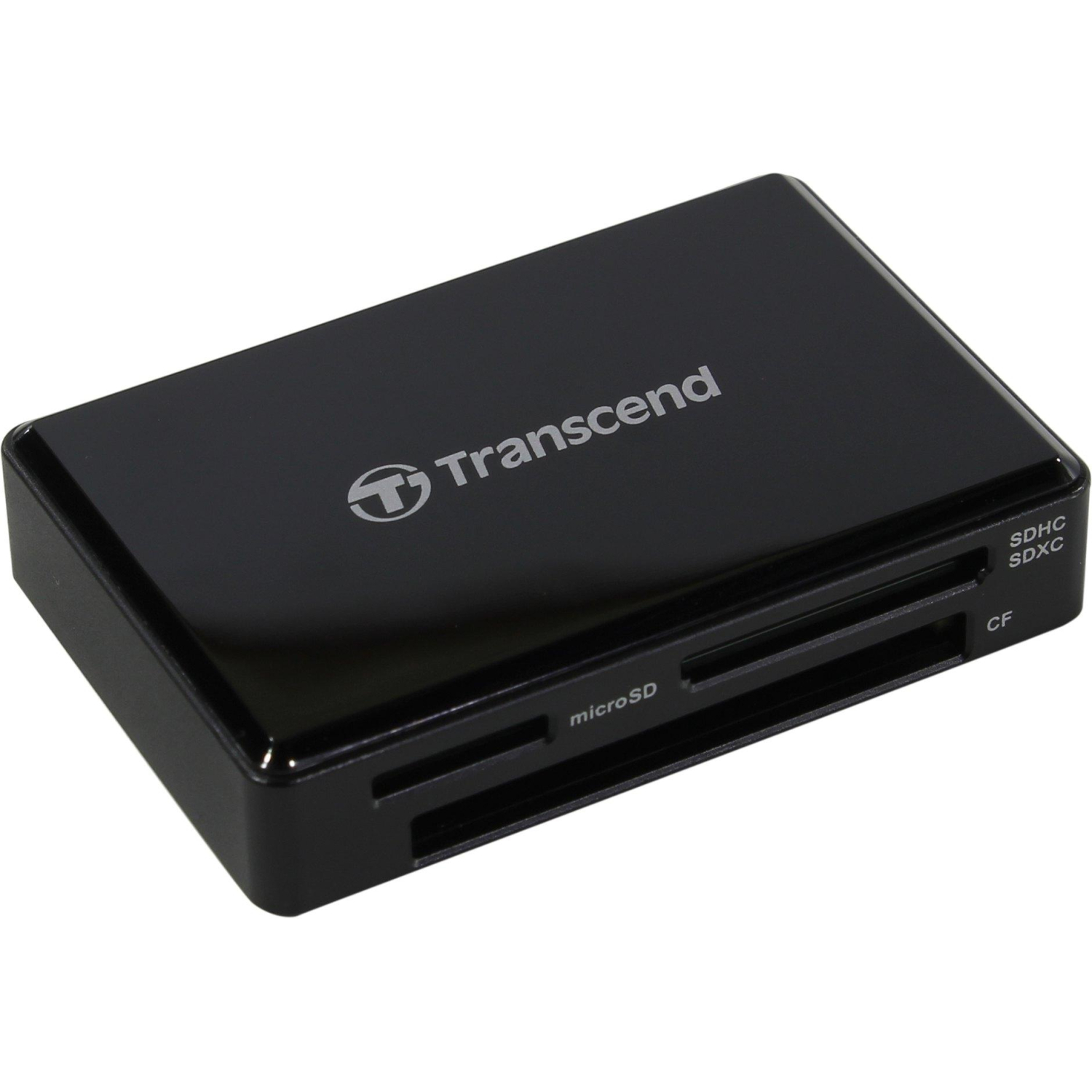 Картридер Transcend TS-RDF8K2 Multi-Card Reader Black USB 3.1 - фото 1