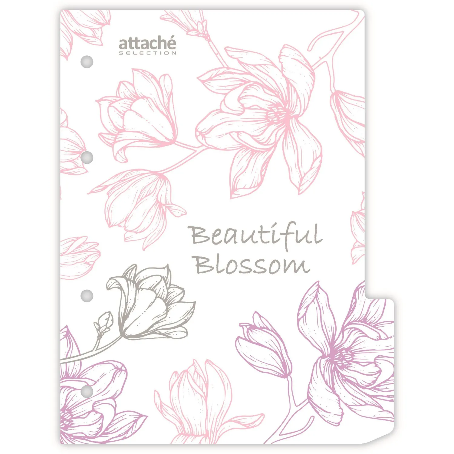 Разделитель листов пласт А5 Attache Selection Flower dreams, 3шт/уп, в асс Разделитель листов пласт А5 Attache Selection Flower dreams, 3шт/уп, в асс - фото 3