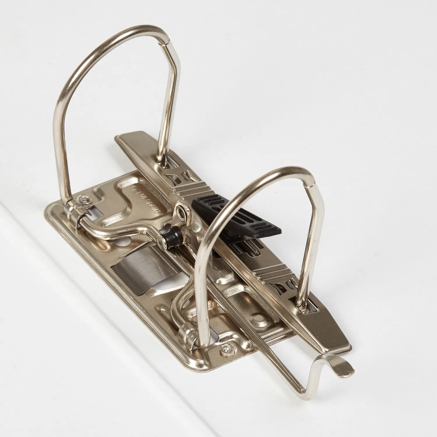 Папка-регистратор 75 мм Attache мрамор,мет.уг.,зел.корешок,карм.кор,бум/бум - фото 2