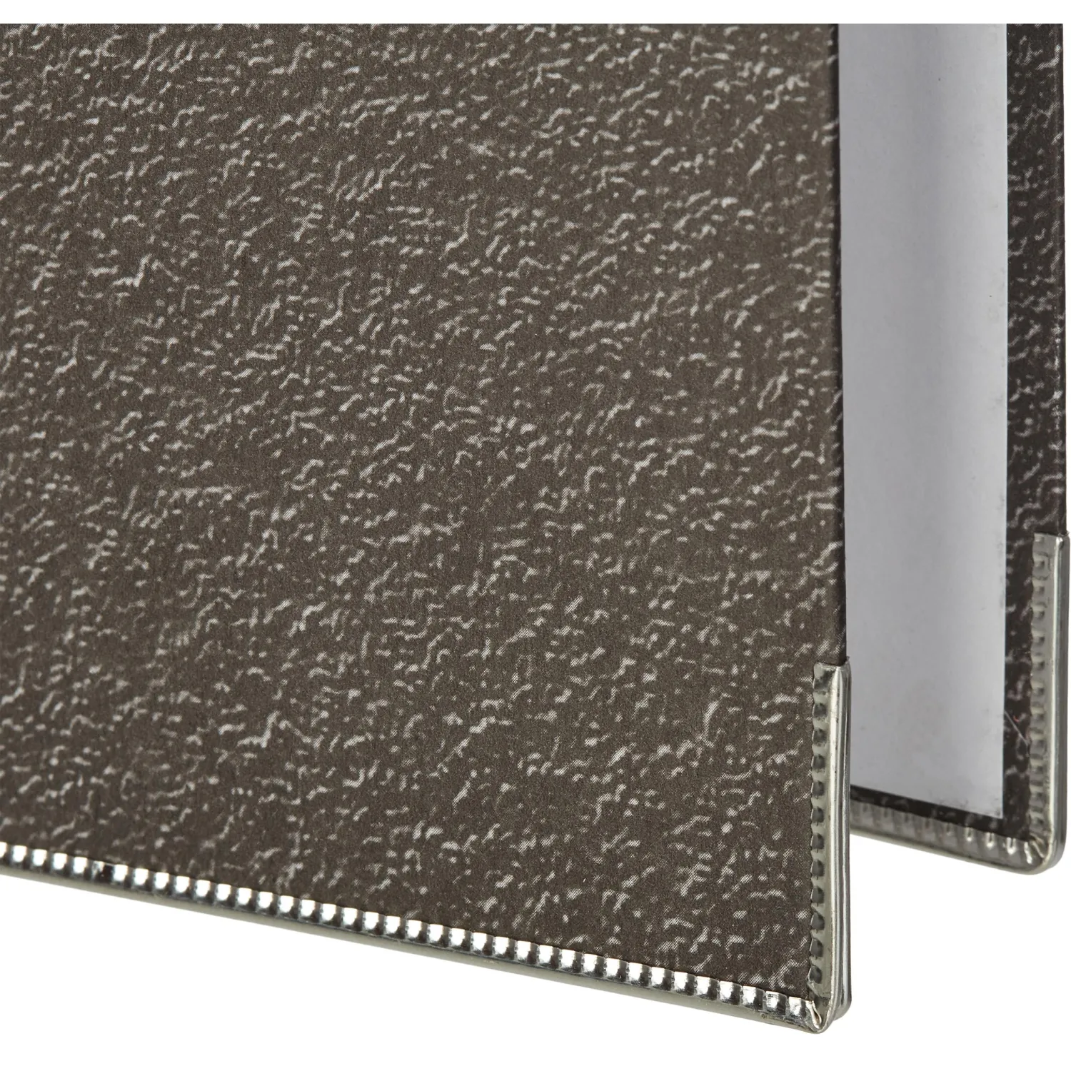 Папка-регистратор 75 мм Attache мрамор,мет.уг.,зел.корешок,карм.кор,бум/бум - фото 3