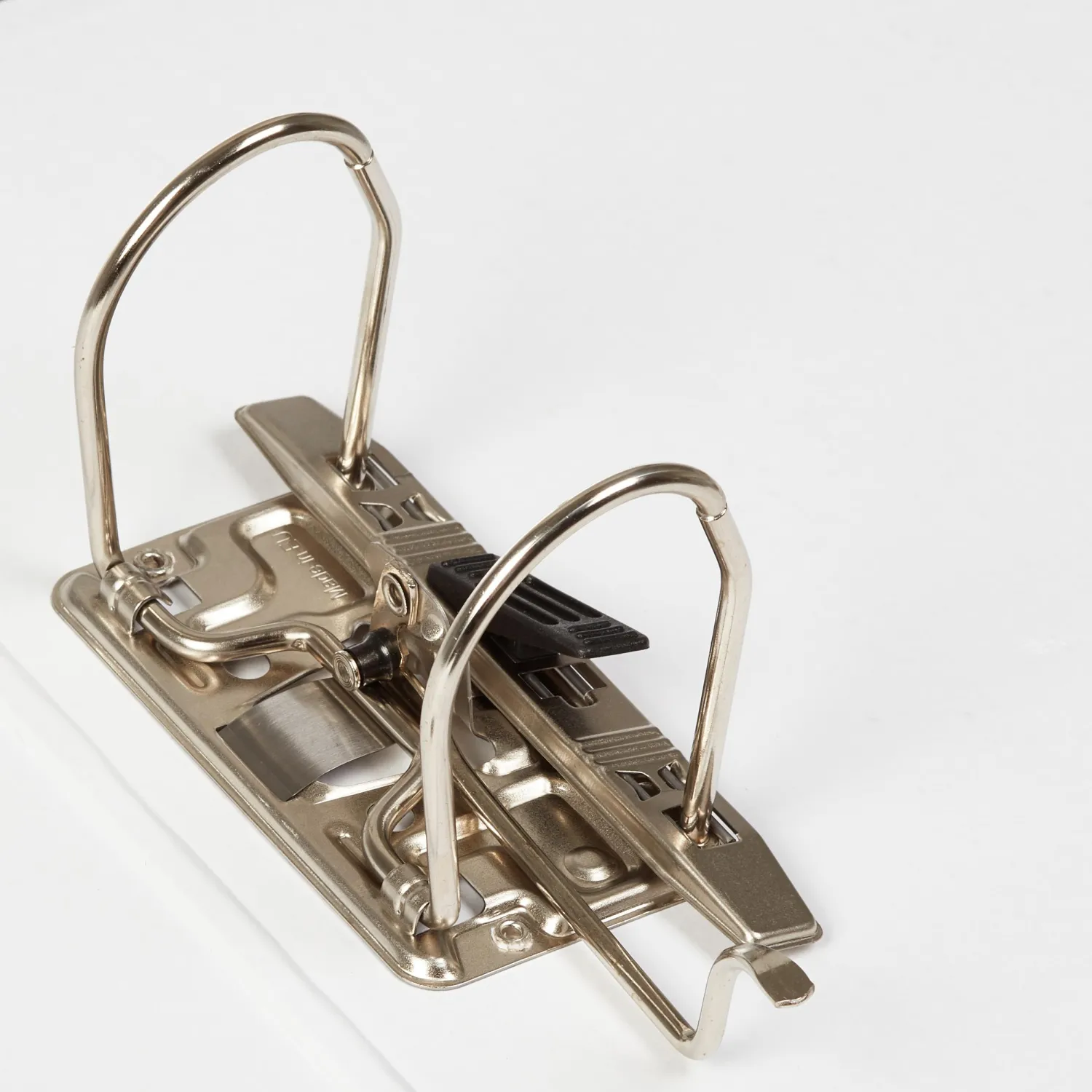 Папка-регистратор 75 мм Attacheмрамор,мет.уг.,черный кореш,карм.кор,бум/бум - фото 2