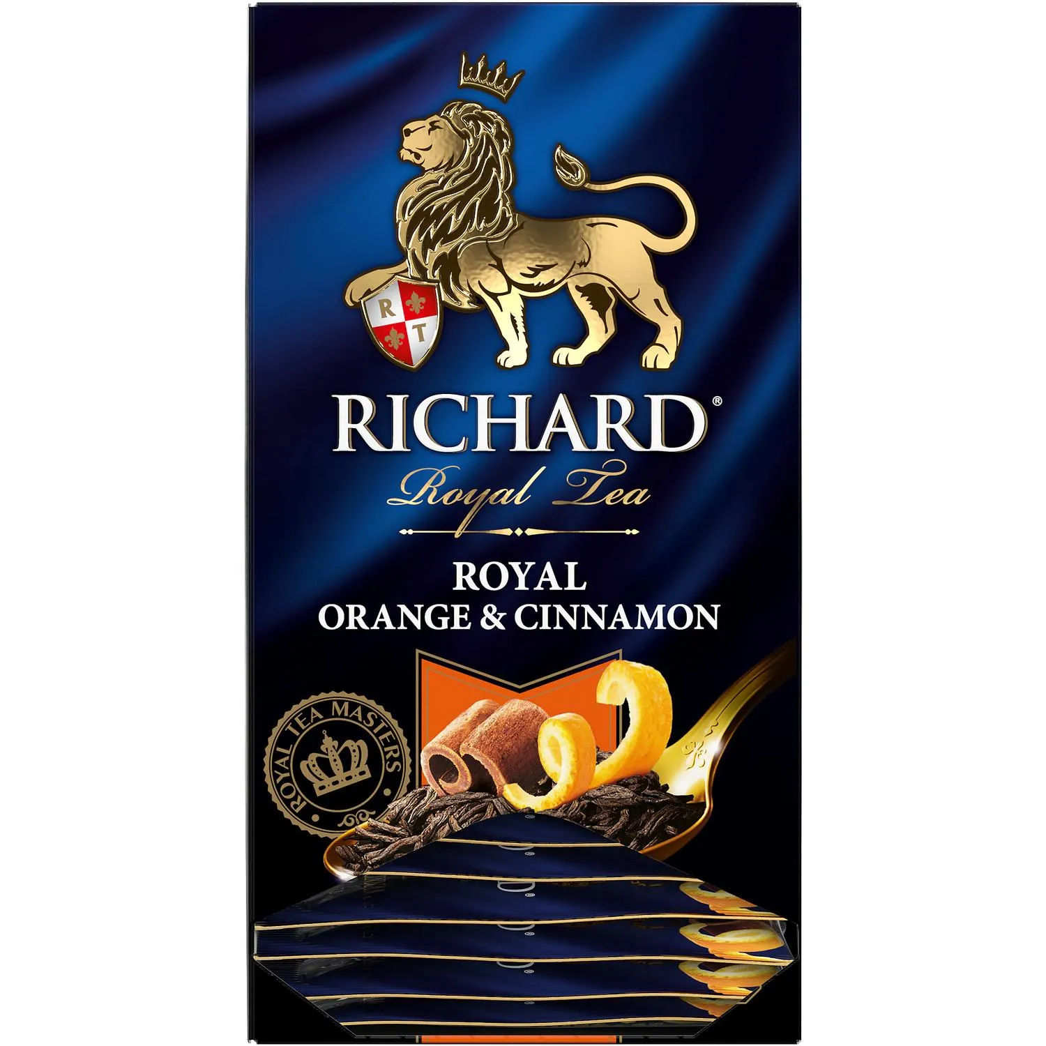 Чай Richard Royal Orange&Cinnamon черный 25 сашет 14143 - фото 4