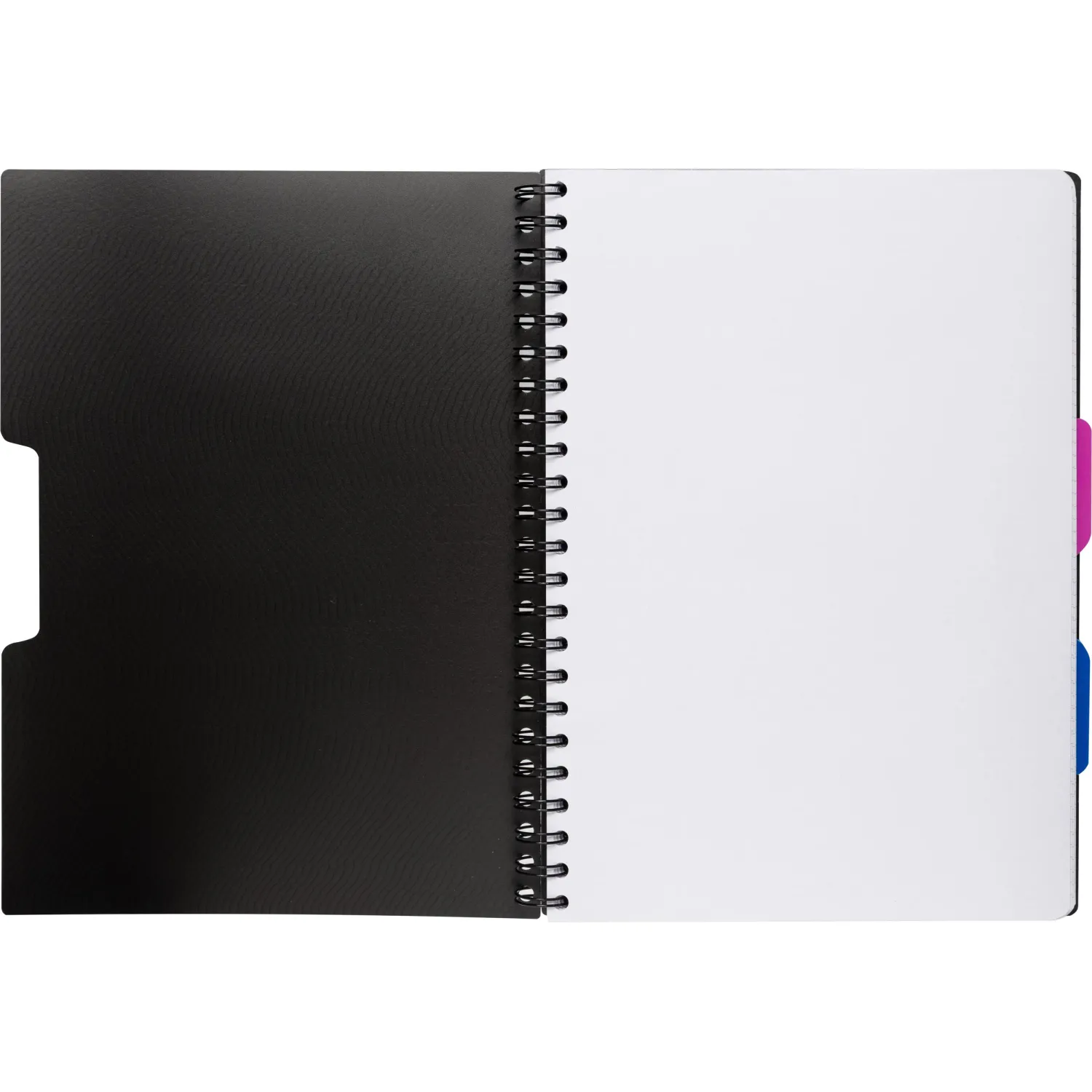 Бизнес-тетрадь А4,140л,кл,спир,пласn.обл,2разд Attache DIGITAL черн 876745 - фото 5