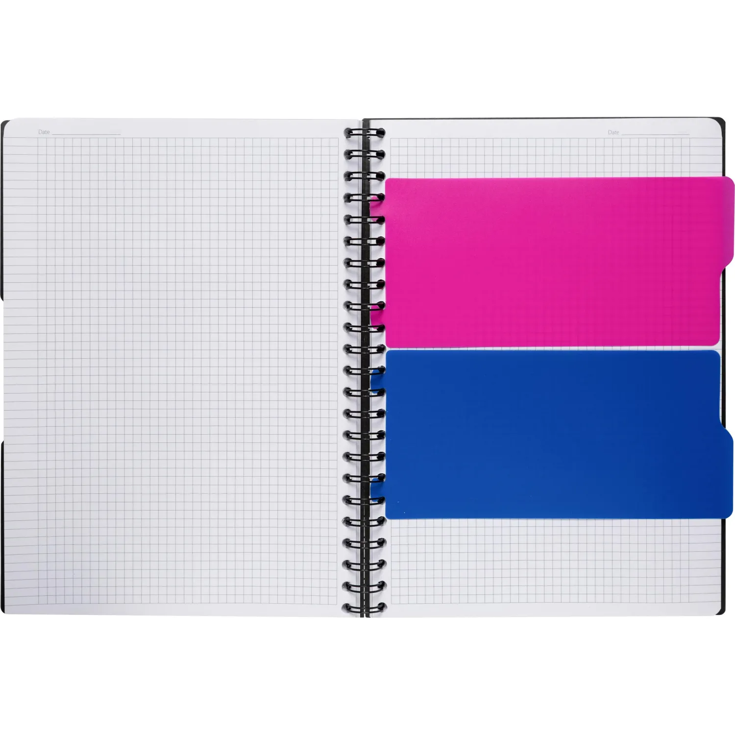 Бизнес-тетрадь А4,140л,кл,спир,пласn.обл,2разд Attache DIGITAL черн 876745 - фото 7