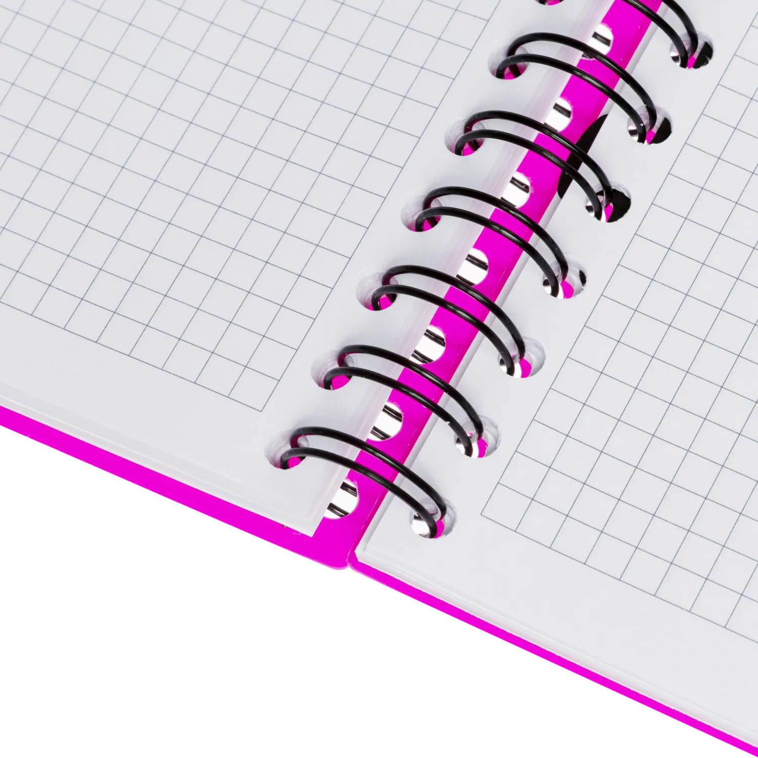 Бизнес-тетрадь А4,140л,кл,спир,пласт.обл,2разд Attache DIGITAL розов 876746 - фото 9