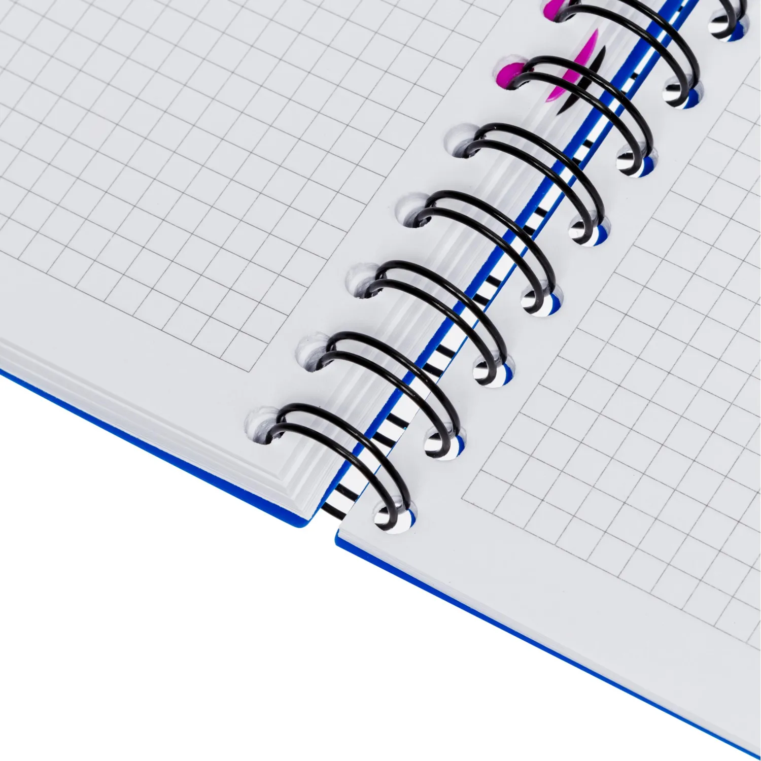 Бизнес-тетрадь А5,140л,кл,спир,пласт.обл,2разд Attache DIGITAL синий 876750 - фото 10