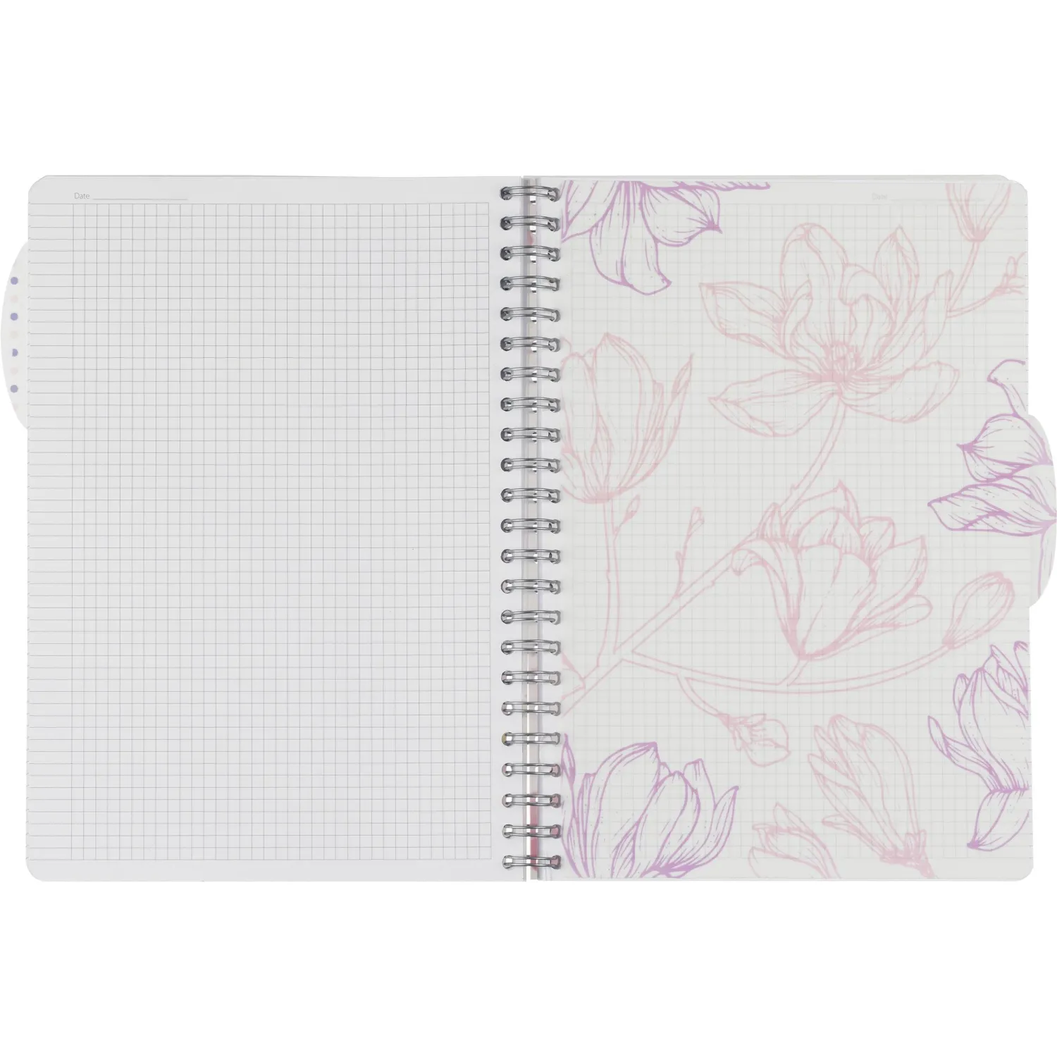 Бизнес-тетрадь А4,140л,кл,спир.пласт Attache Selection Flower Dreams 876751 - фото 8