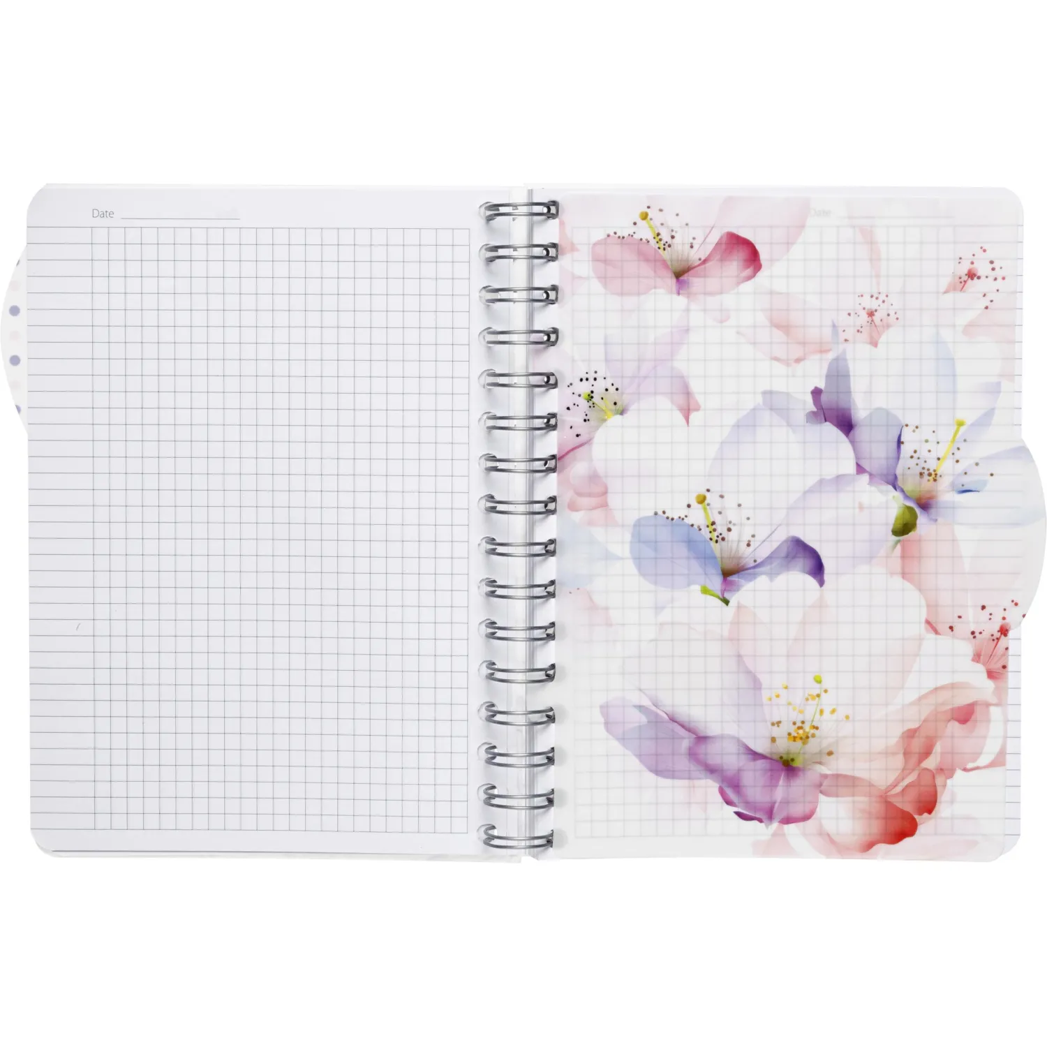Бизнес-тетрадь А5,140л,кл,спир,плас Attache Selection Flower DreamsBlossom - фото 8