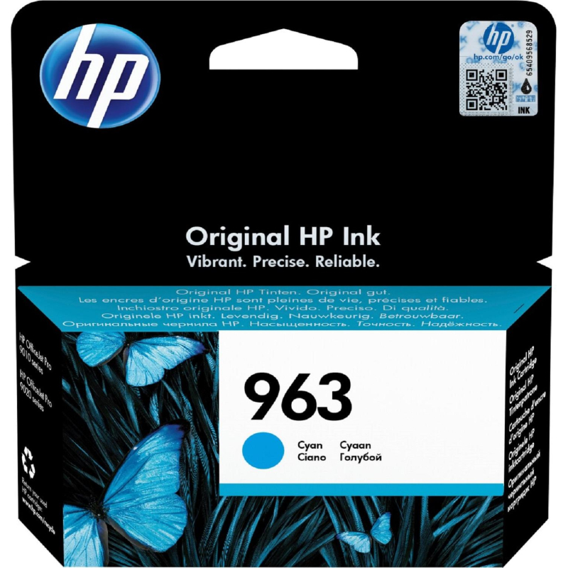Картридж струйный HP 963 3JA23AE гол. для OJ Pro 9010/9020 - фото 1