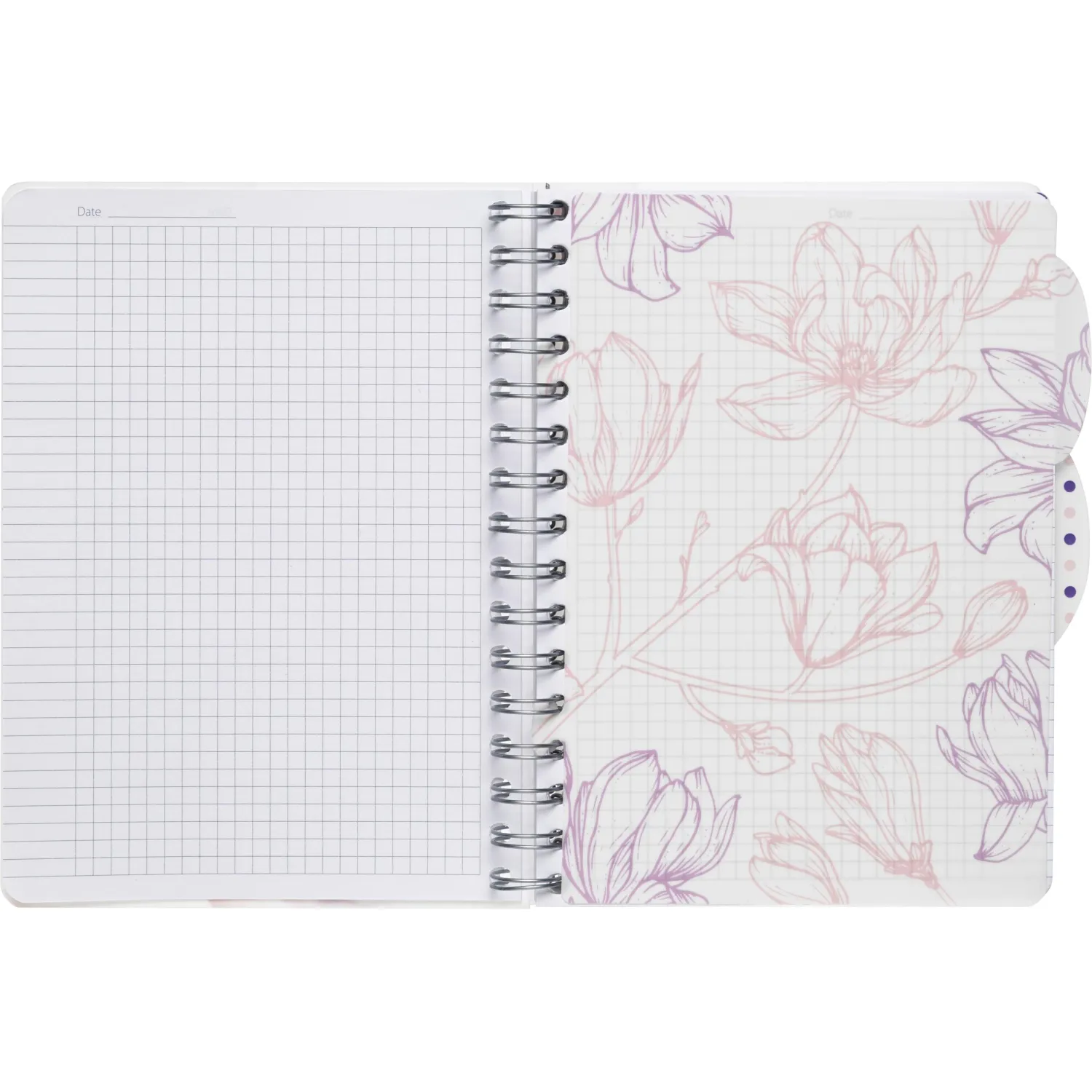 Бизнес-тетрадь А5,140л,кл,сп,пласт Attache Selection Flower Dreams I Choose - фото 8