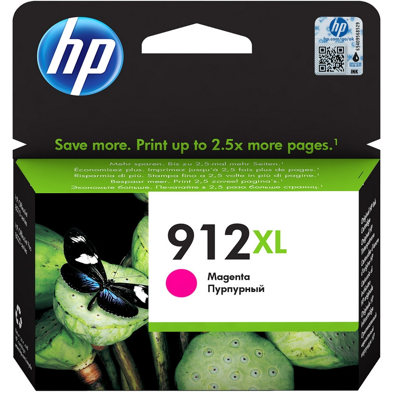 Картридж струйный HP 912XL 3YL82AE пур. пов. емк. для OfficeJet 801x/802x - фото 2