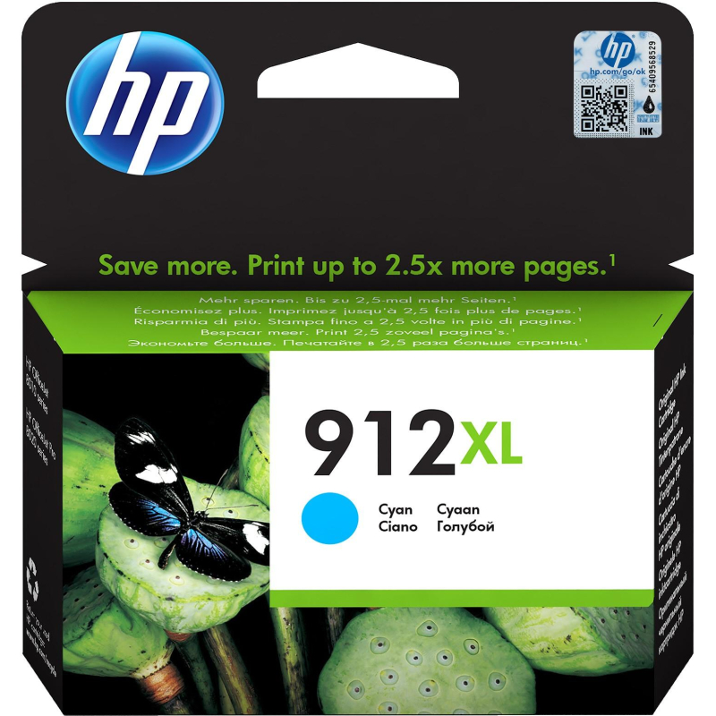 Картридж струйный HP 912XL 3YL81AE гол. пов. емк. для OfficeJet 801x/802x - фото 1