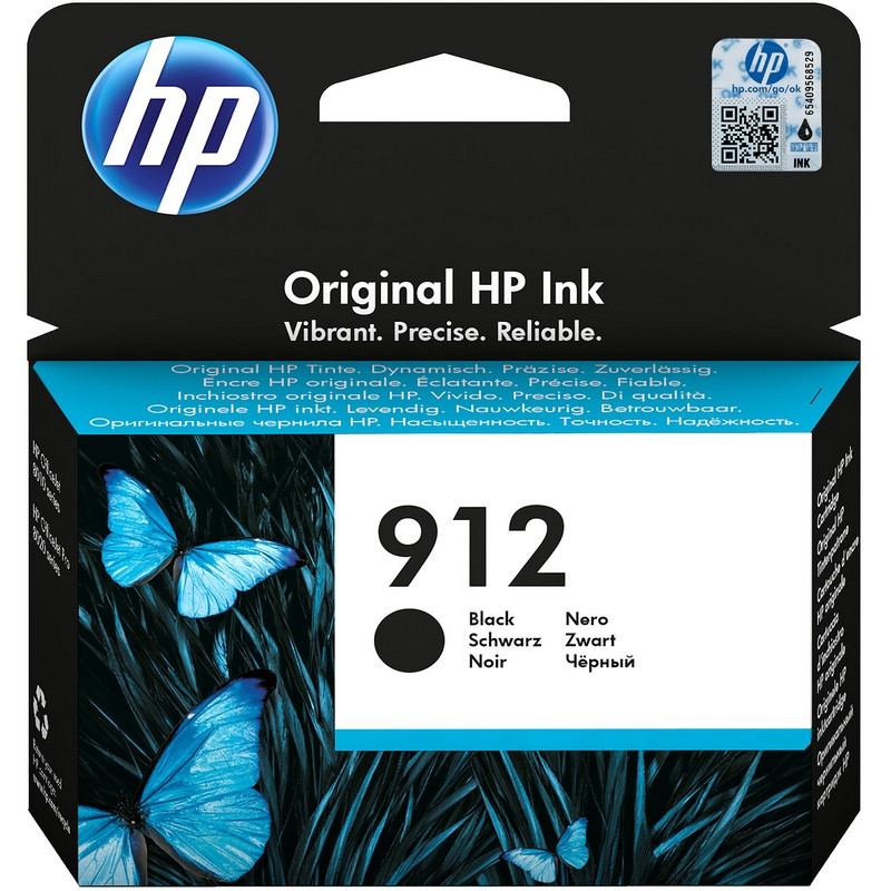 Картридж струйный HP 912 3YL80AE чер. для OfficeJet 801x/802x - фото 2