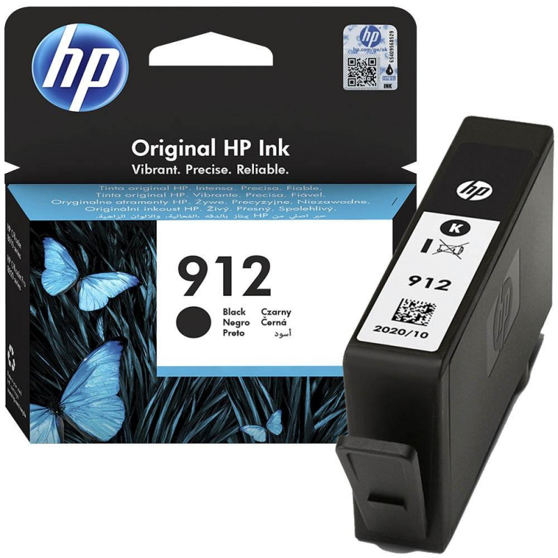 Картридж струйный HP 912 3YL80AE чер. для OfficeJet 801x/802x - фото 3
