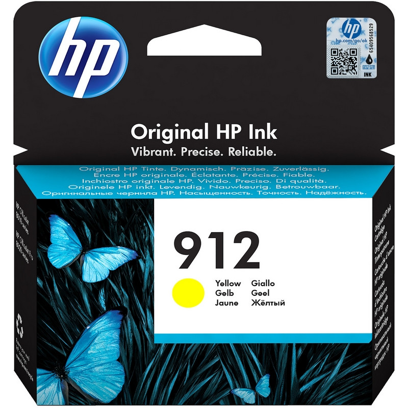 Картридж струйный HP 912 3YL79AE жел. для OfficeJet 801x/802x - фото 2