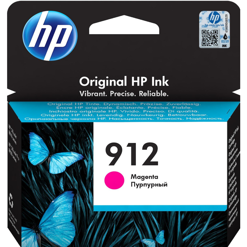 Картридж струйный HP 912 3YL78AE пур. для OfficeJet 801x/802x - фото 1