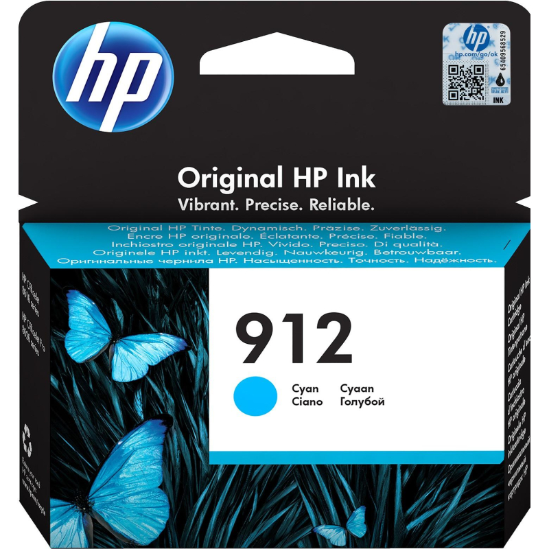 Картридж струйный HP 912 3YL77AE гол. для OfficeJet 801x/802x - фото 1