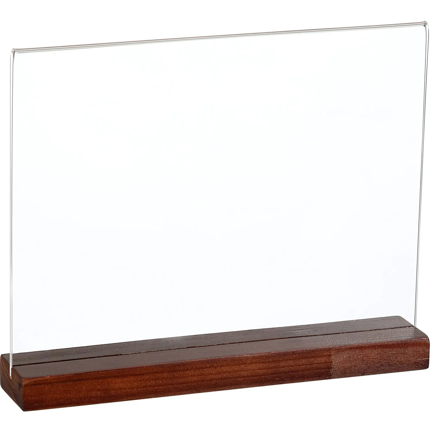 Подставка настольная Attache А5 горизонт. Двустор. Дерев.Основ.Цвет орех - фото 2