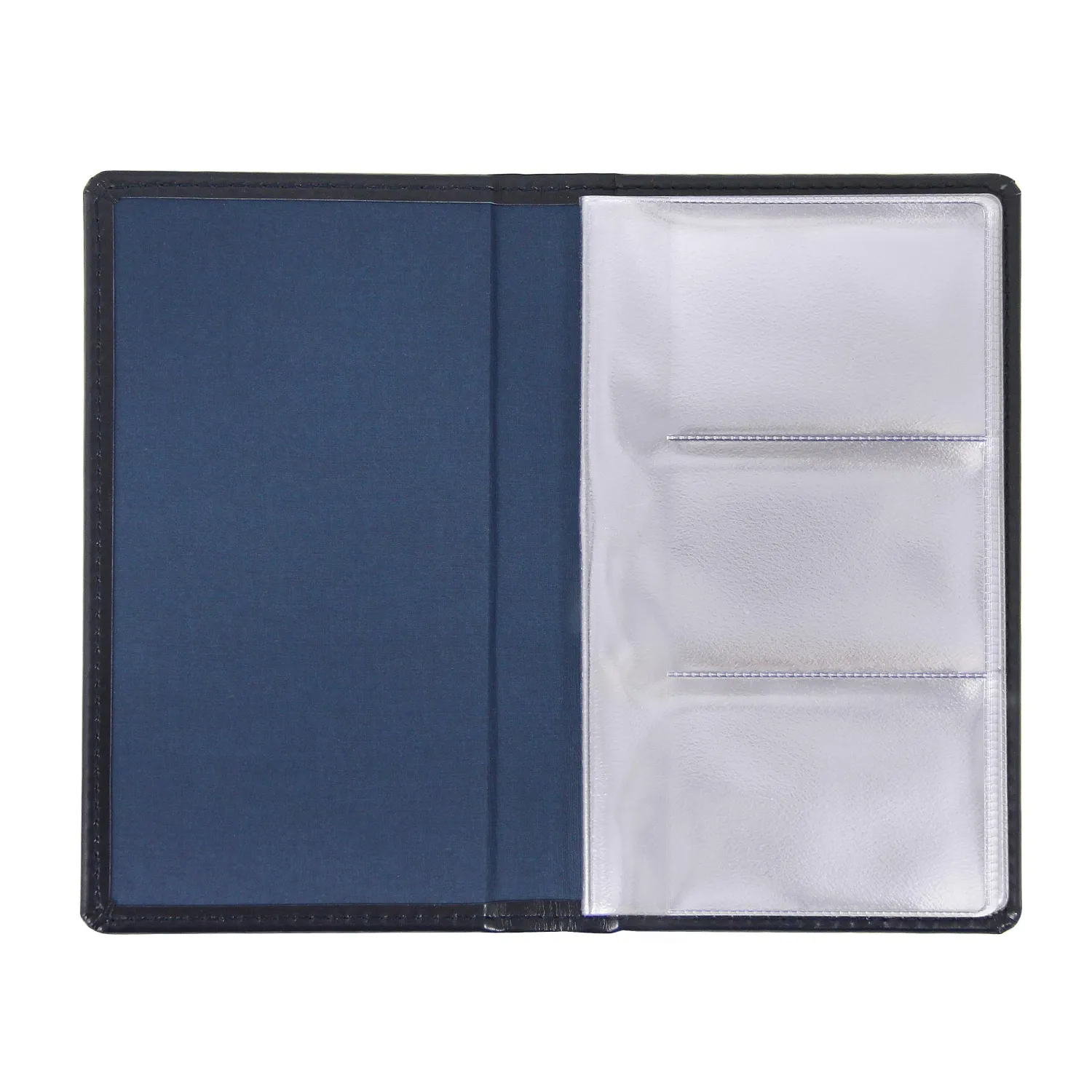 Визитница настольная 96виз,синий,к сез.набору,А5,115х195мм,ATTACHE Каньон - фото 2