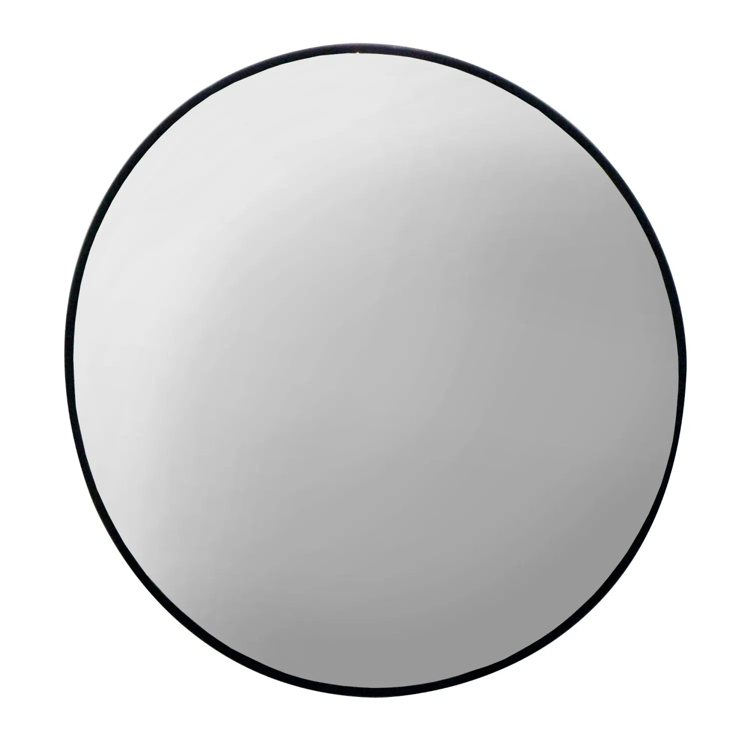 Зеркало круглое противокражное обзорное 510 мм с черным квитомвнутреннее - фото 2