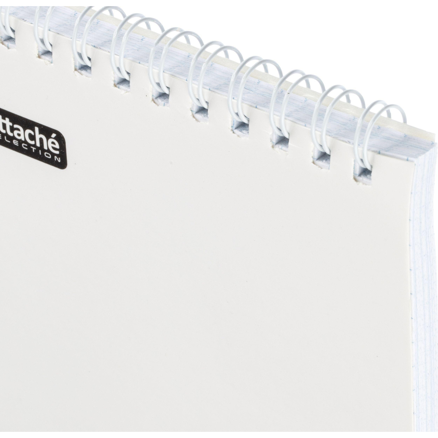 Блокнот А6,80л,кл,греб,карт.обл+УФ-лак Attache Selection LLAMAS белый - фото 4