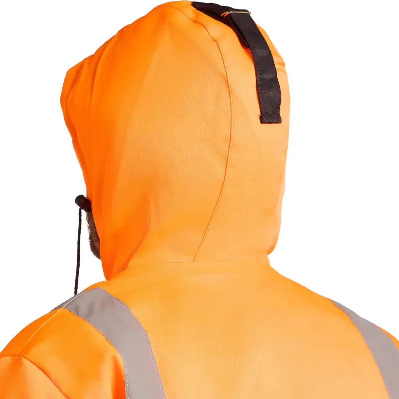 Костюм зимний муж. зд01-КПК оранж./черн. (р.44-46) 158-164 - фото 3